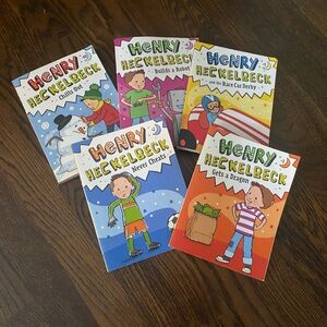 Lot of 4 Henry Heckelbeck books #1, 2, 5, 8. & 10